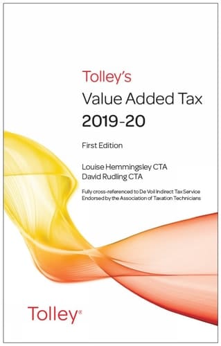 Tolley's Value Added Tax 2019