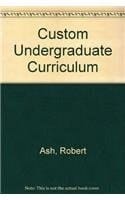 Custom Undergraduate Curriculum