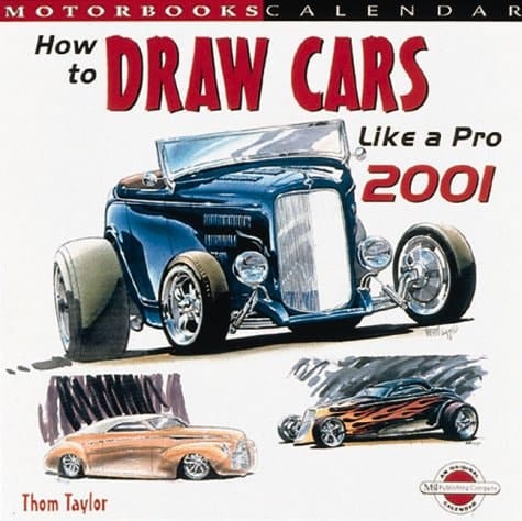 How to Draw Cars Like a Pro 2001 Calendar (Motorbooks Calendar)