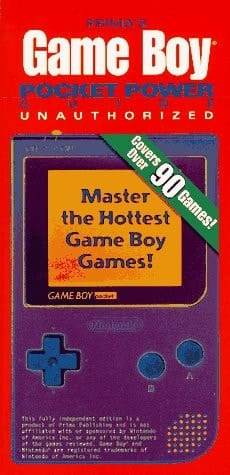 Game Boy Pocket Power Guide Unauthorized