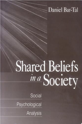 Shared Beliefs in a Society Social Psychological Analysis