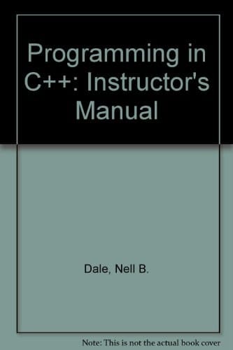 Programming in C++