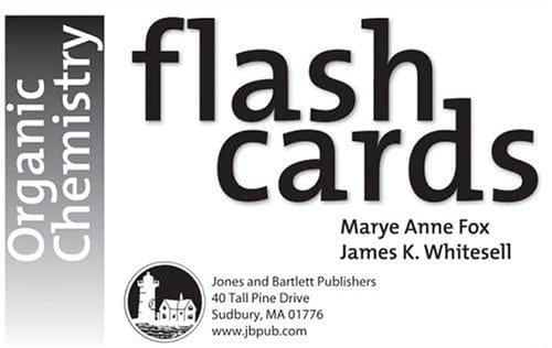 Organic Chemistry Flash Cards