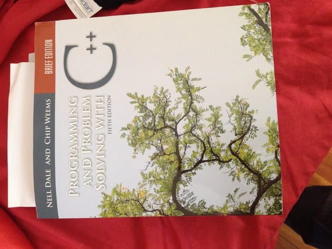 Programming and Problem Solving with C++ Brief Edition