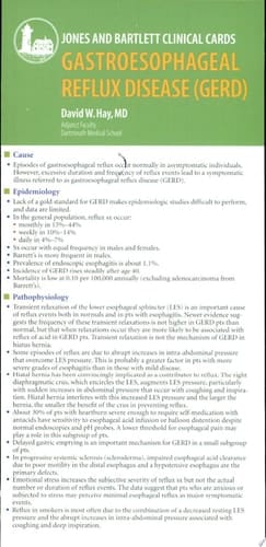 Gastroesophageal Reflux Disease (GERD)