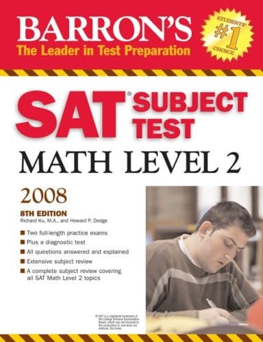 Barron's SAT Subject Test Math Level 2
