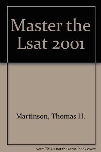 Arco Master the LSAT 2001 W/CD