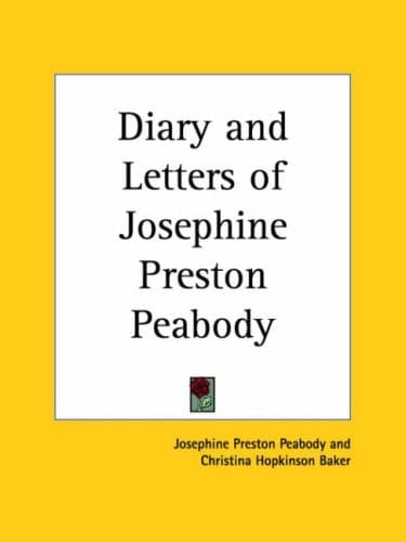 Diary & Letters of Josephine Preston Peabody 1925