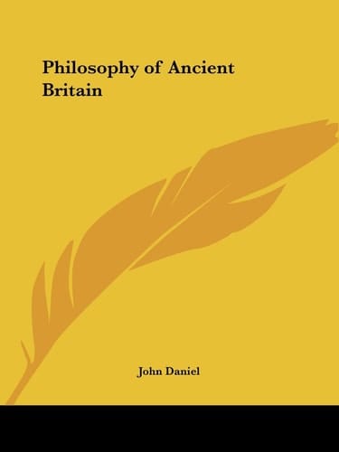 Philosophy of Ancient Britain 1927