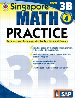 Singapore Math Practice Appropriate For Students In Grade 4