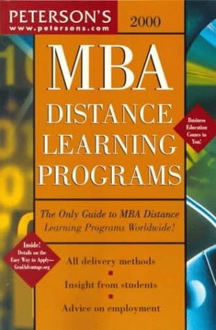 Peterson's MBA Distance Learning Programs 2000