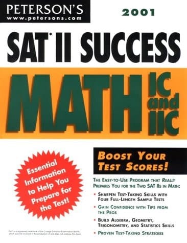 Sat II Success 2001 Math IC and IIC