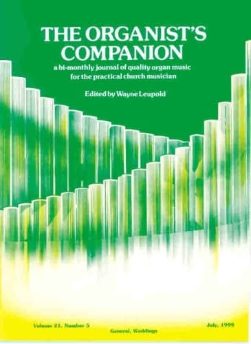 The Organist Companion July 1999