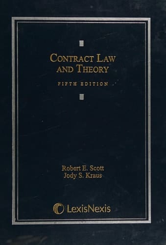 Contract Law and Theory