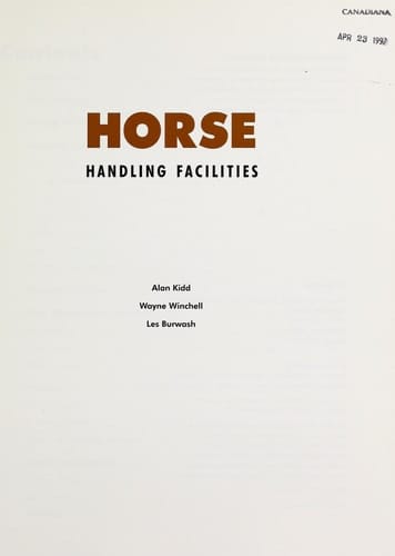 Horse Handling Facilities