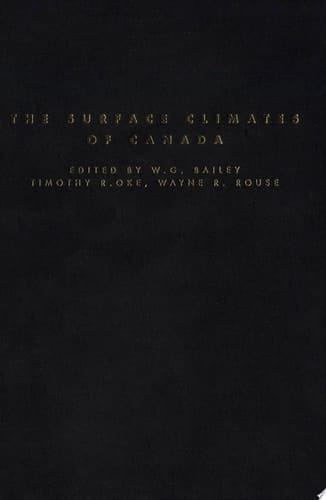 Surface Climates of Canada