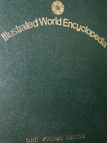 Bobley Illustrated World Encyclopedia One Volume Edition 1977 (Hardcover 1977 Printing, Ninth Edition)
