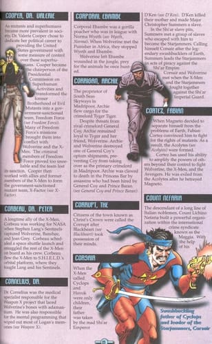 Wolverine Encyclopedia, Vol. 1
