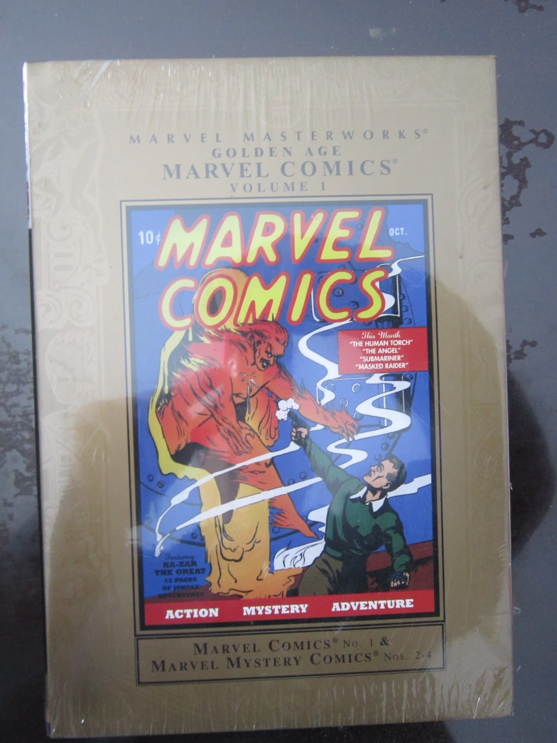 Marvel Masterworks Presents Golden Age Marvel Comics Collecting Marvel comics no. 1 & Marvel mystery comics nos. 2-4