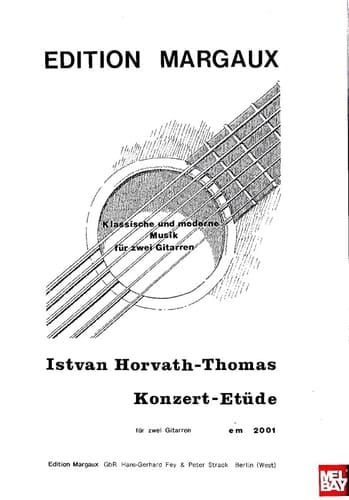 Konzert-Etude: Fur Zwei Gitarren