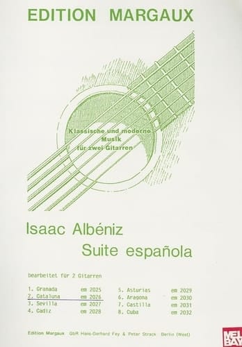 Cataluna arranged for 2 guitars No. 2 from Suite Espanola