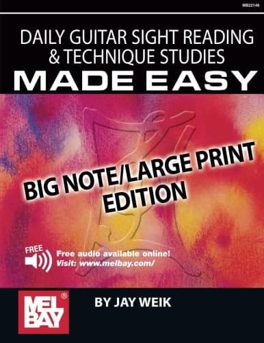 Daily Guitar Sight Reading and Technique Studies Made Easy