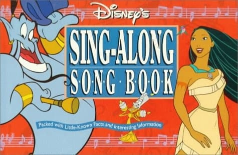 The DISNEY SING-ALONG SONGBOOK, THE: Disney Sing Along Book