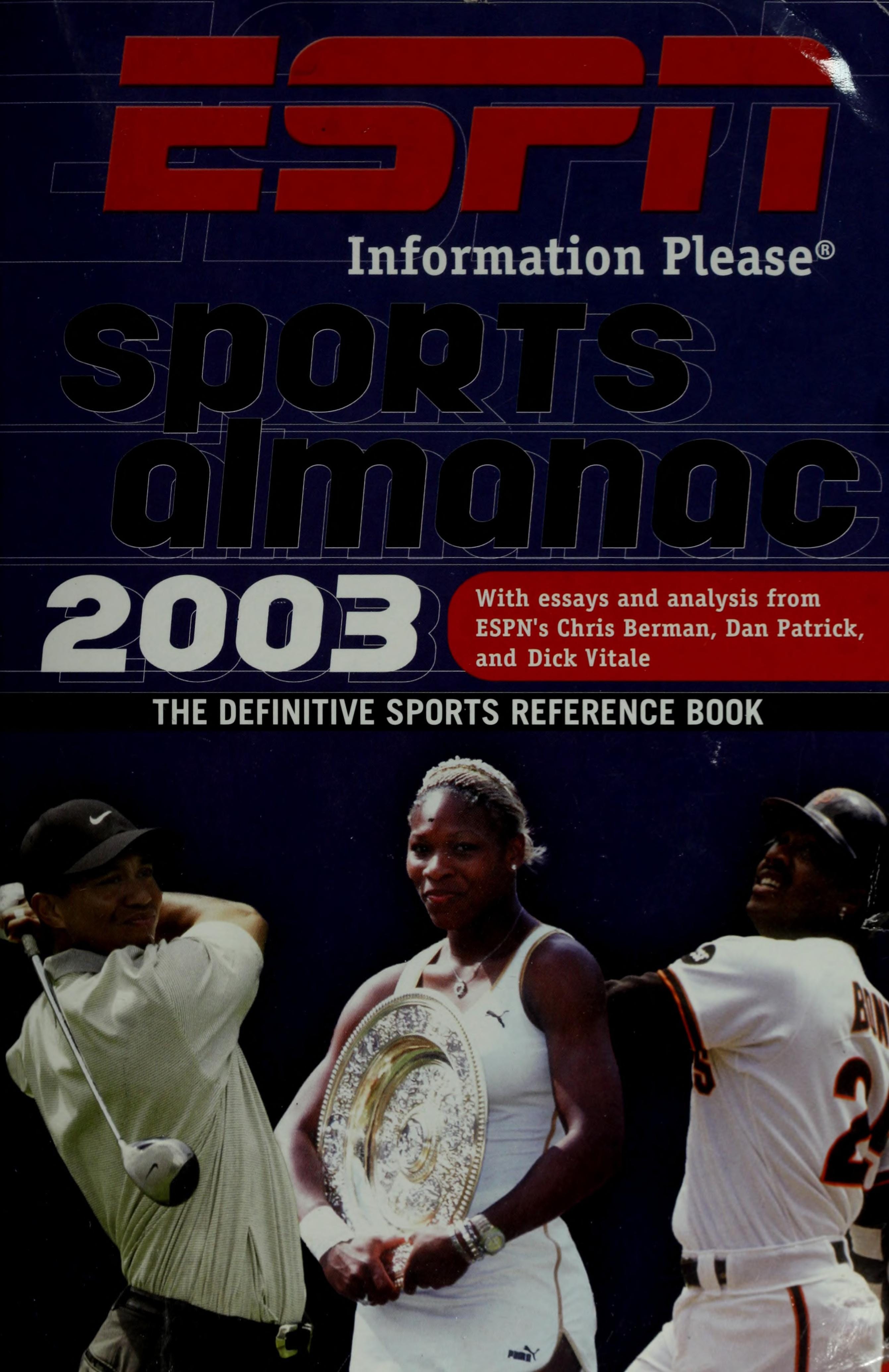ESPN Sports Almanac 2003 Information Please