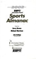 ESPN Sports Almanac 2002 Information Please