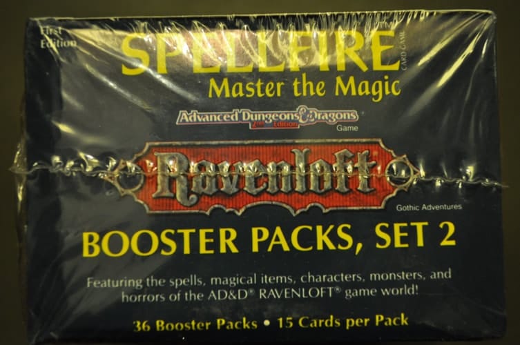 Spellfire Booster Pack Set 2: Ravenloft: 36 Booster Packs in a Display Box