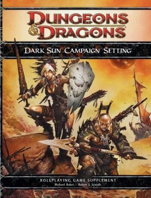 Dark Sun Campaign Setting Roleplaying Game Supplement