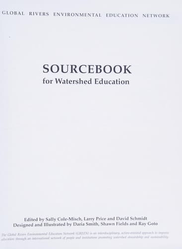 Sourcebook for Watershed Education