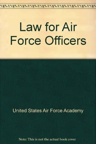 Law for Air Force Officers