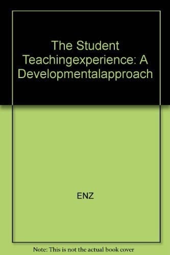 The Student Teachingexperience A Developmentalapproach
