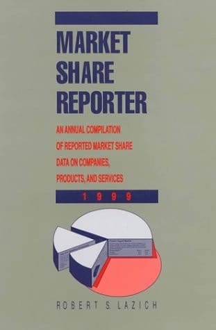 Market Share Reporter 1999