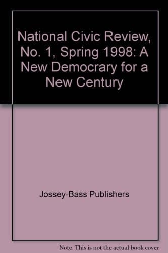 National Civic Review, Spring 1998