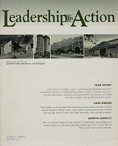 Leadership in Action, No. 2 2003