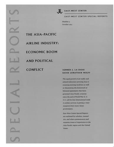The Asia-Pacific Airline Industry Economic Boom and Political Conflict