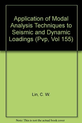 Application of Modal Analysis Techniques to Seismic and Dynamic Loadings Presented at the 1989 ASME Pressure Vessels and Piping Conference - JSME Co-Sponsorship, Honolulu, Hawaii, July 23-27, 1989