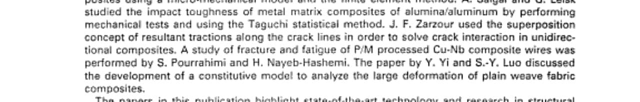 Recent Advances in Structural Mechanics, 1992 Presented at the Winter Annual Meeting of the American Society of Mechanical Engineers, Anaheim, California, November 8-13, 1992