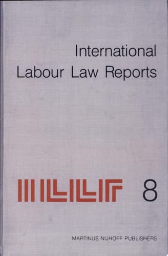 International Labour Law Reports