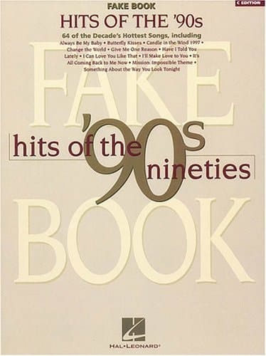 Hits of the '90s Fake Book