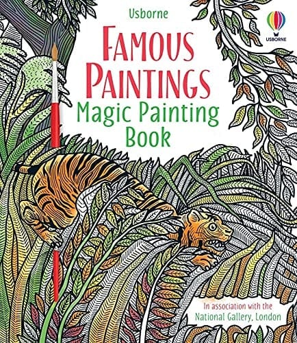 Famous Paintings Magic Painting Book