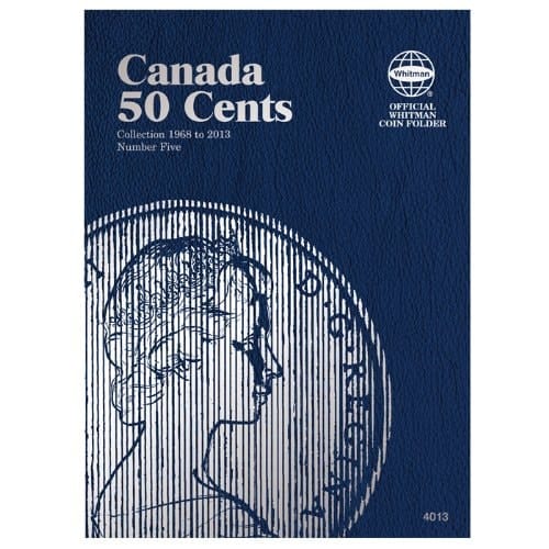 Canada 50 Cent Folder, Queen Elizabeth 1968-2014