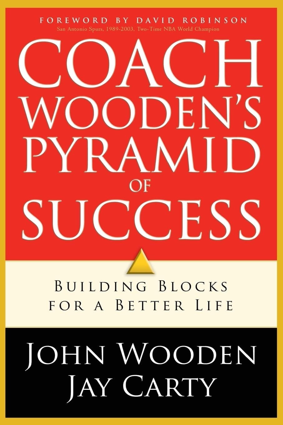 Coach Wooden's Pyramid of Success Building Blocks for a Better Life
