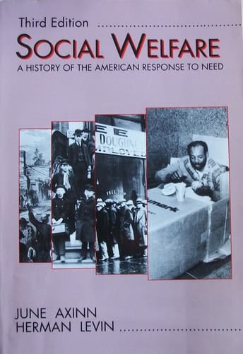 Social Welfare: A History of the American Response to Need