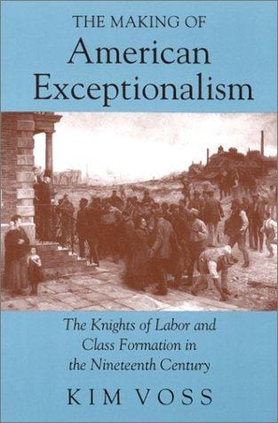 The Making of American Exceptionalism: The Knights of Labor and Class Formation in the Nineteenth Century