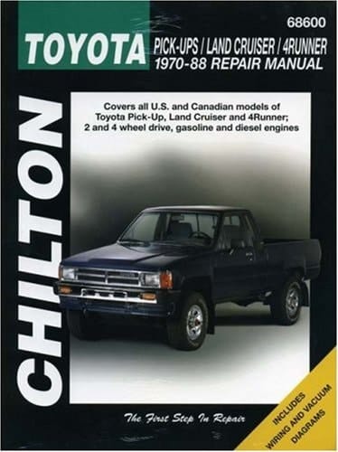Chilton's Toyota Trucks, 1970-88 Repair Manual