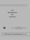 1960 References on Fatigue