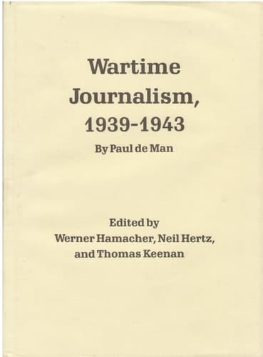 Wartime Journalism, 1939-43